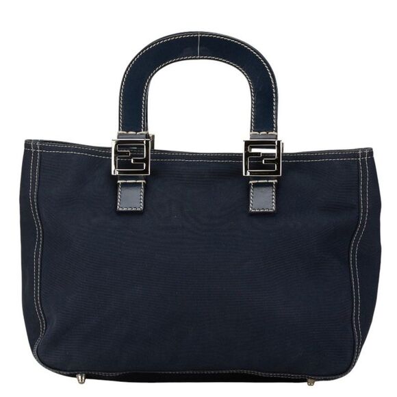 Pre Loved fendi Women Navy Handbags - Picture 4 of 8